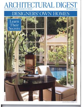 Architectural Digest antique rug